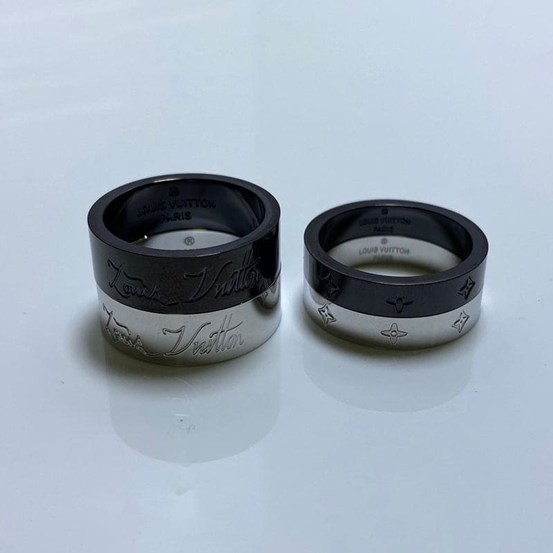 18K Louis Vuitton You & Me Set of 2 Rings