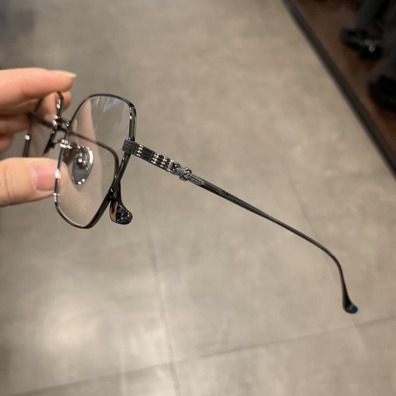 CHH Chrome Hearts Glasses Ultra Light Retro Simple Myopia Glasses Frame