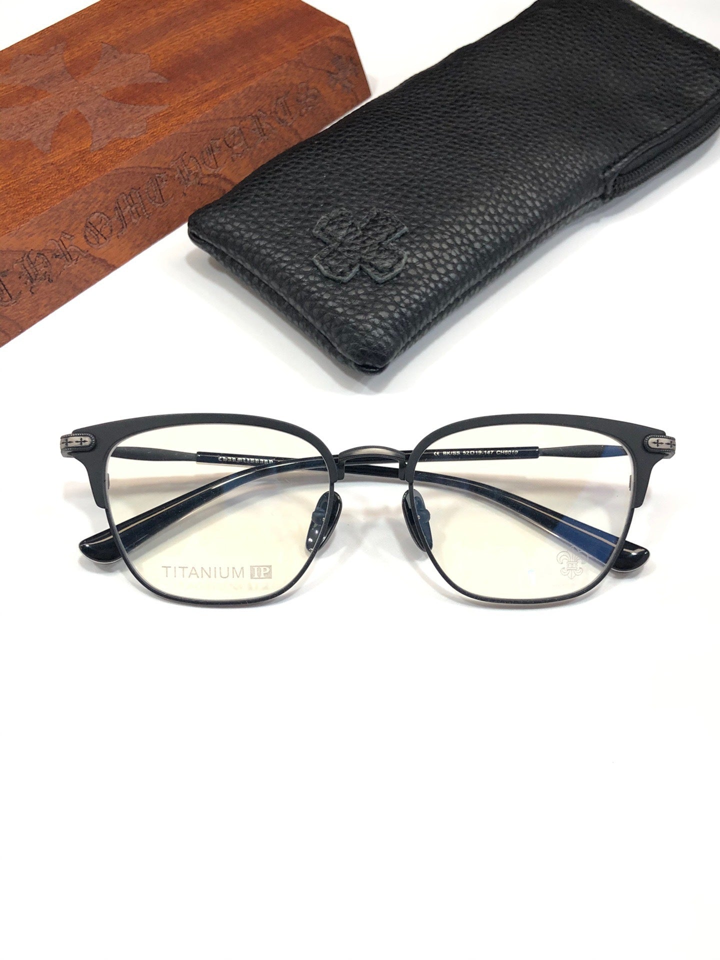 CHH Chrome Hearts Glasses Vintage Exquisite Titanium Myopia Glasses Frames