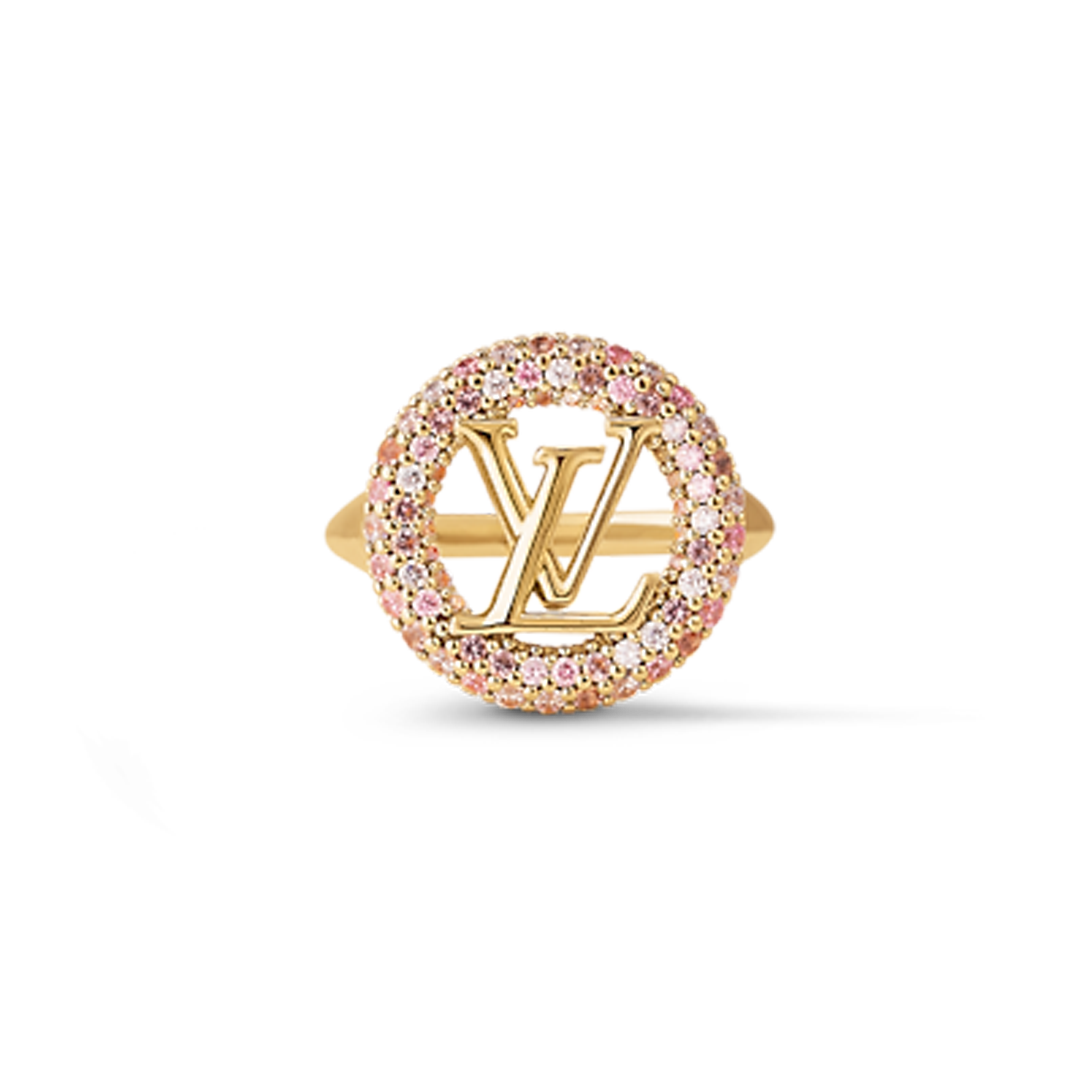 18K Louis Vuitton Louise Tresor Rings