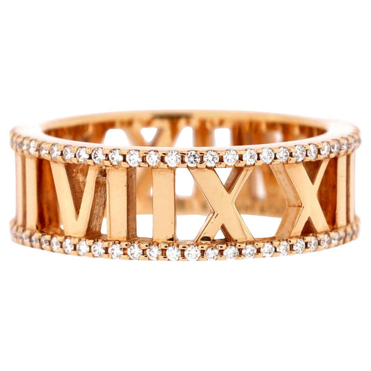 18K Tiffany Atlas Diamond Ring