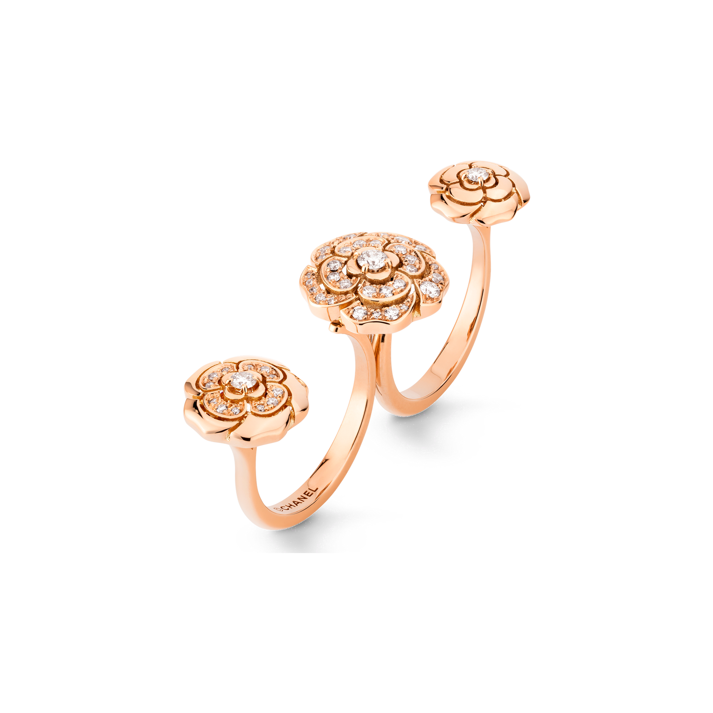 18K  Chanel Extrait De Cam¨¦lia Transformable Ring