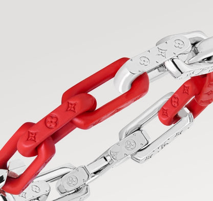 18K Louis Vuitton Dargon Monogram Chain Bracelet