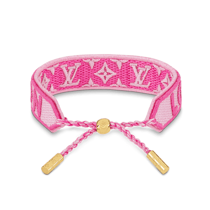 18K Louis Vuitton Buddy Pink Bracelet