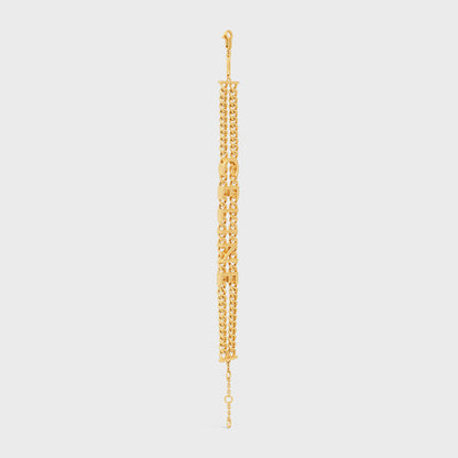 18K Celine Gourmette Bracelet