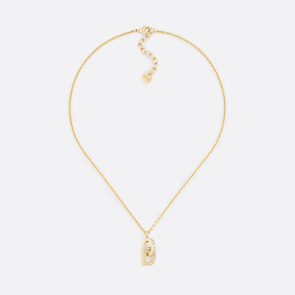 18K Dior Lock Necklace