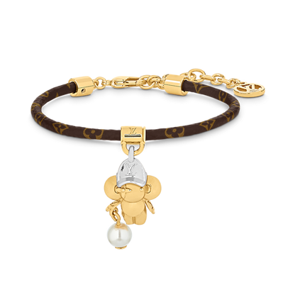 18K Louis Vuitton Vivienne Pearls Bracelet