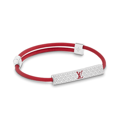 18K Louis Vuitton Champs Elys¨¦es Red Bracelet