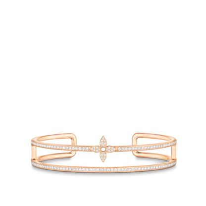 18K Louis Vuitton Idylle Blossom Two-Row Bracelet