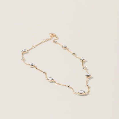 18K Miu Metal Crystals Bracelet