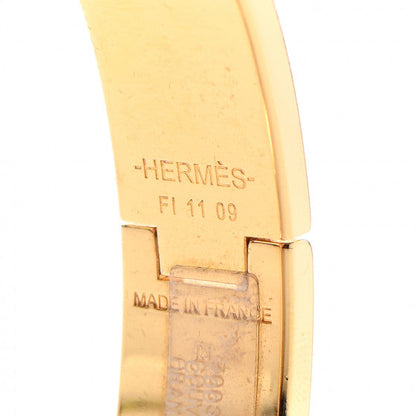 18K Clic Hermes Couvertures Blue Bracelet