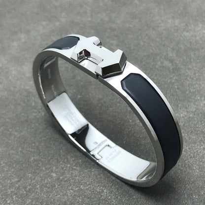 18K Super Hermes Black Bracelet