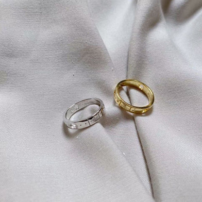 18K Double Gucci Icon Ring