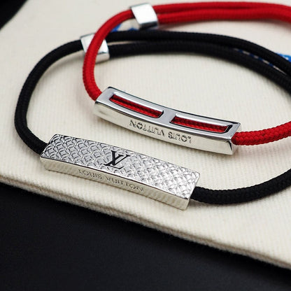 18K Louis Vuitton Champs Elys¨¦es Red Bracelet