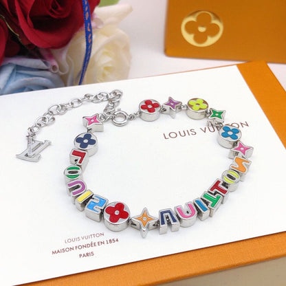 18K Louis Vuitton Monogram Party Bracelet