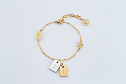 18K Louis Vuitton Nanogram Bracelet