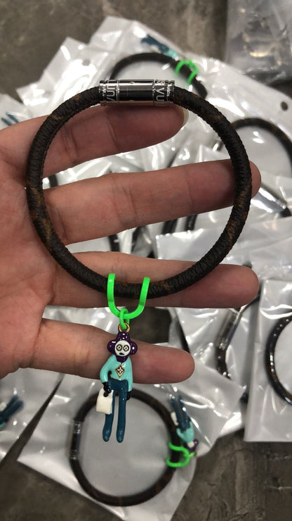 18K Louis Vuitton Hang It Mascot Bracelet