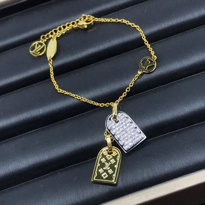 18K Louis Vuitton Nanogram Bracelet