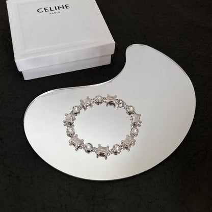 18K Celine Crystals Bracelet