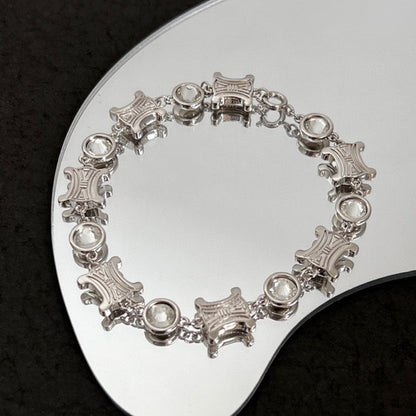 18K Celine Crystals Bracelet
