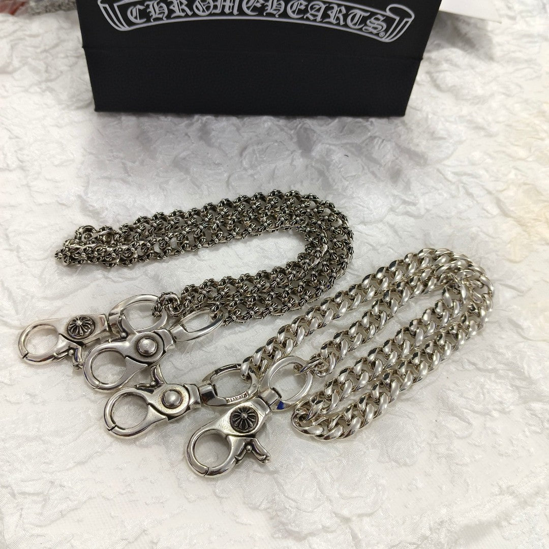 Chrome Hearts 925 Silver Cuban Bold Chain