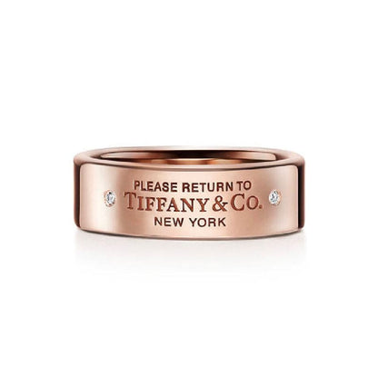 18K Tiffany Narrow Ring