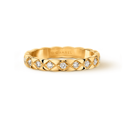 18K  Chanel Coco Crush Mini Diamonds Ring