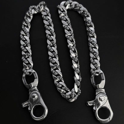 Chrome Hearts cross Cuba bold bag chain