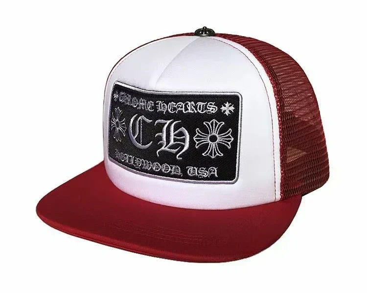 Chrome Hearts CH HollyWood trucker hat 02