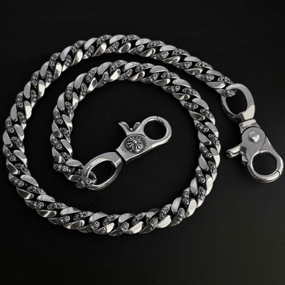 Chrome Hearts 925 Silver Cuban Bold Chain
