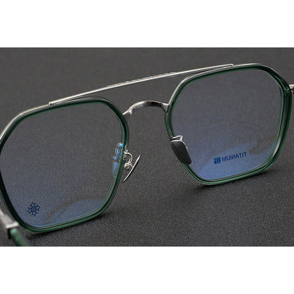 CHH Chrome Hearts Glasses Japanese Handmade Double Beam Glasses Frame Sunglasses