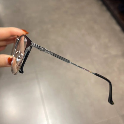 CHH Chrome Hearts Glasses Ultra Light Pure Titanium Business Myopia Glasses Frame