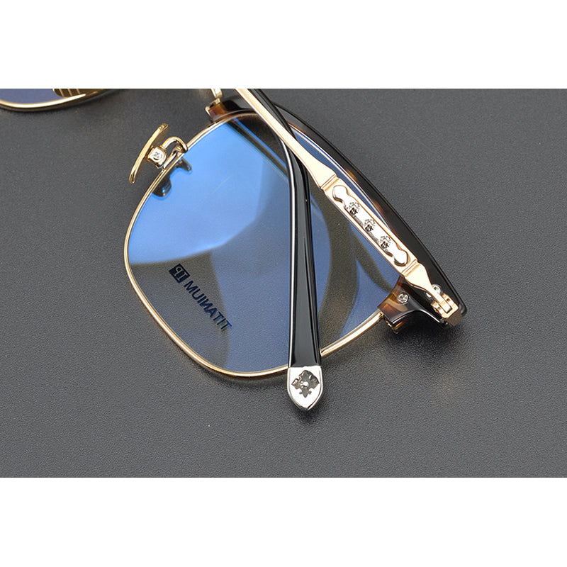 CHH Chrome Hearts Glasses Light Pure Titanium Myopia Glasses Frame