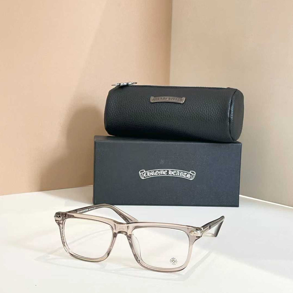 CHH Chrome Hearts Glasses Transparent Dragon Scale Design Myopia Glasses Frame