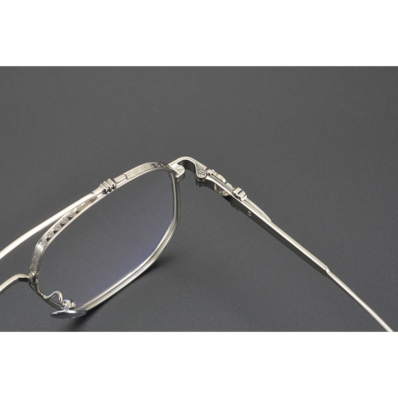 CHH Chrome Hearts Glasses Versatile Pilot Vintage Myopia Glasses Frame