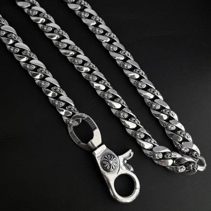 Chrome Hearts 925 Silver Cuban Bold Chain