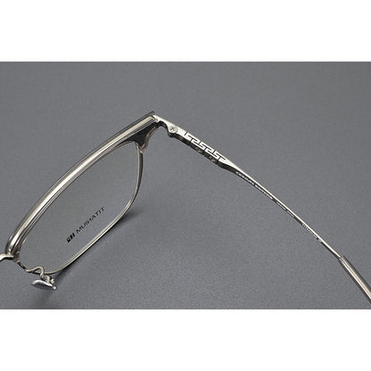 CHH Chrome Hearts Glasses Stylish Vintage Half Frame Pure Titanium Glasses Frame