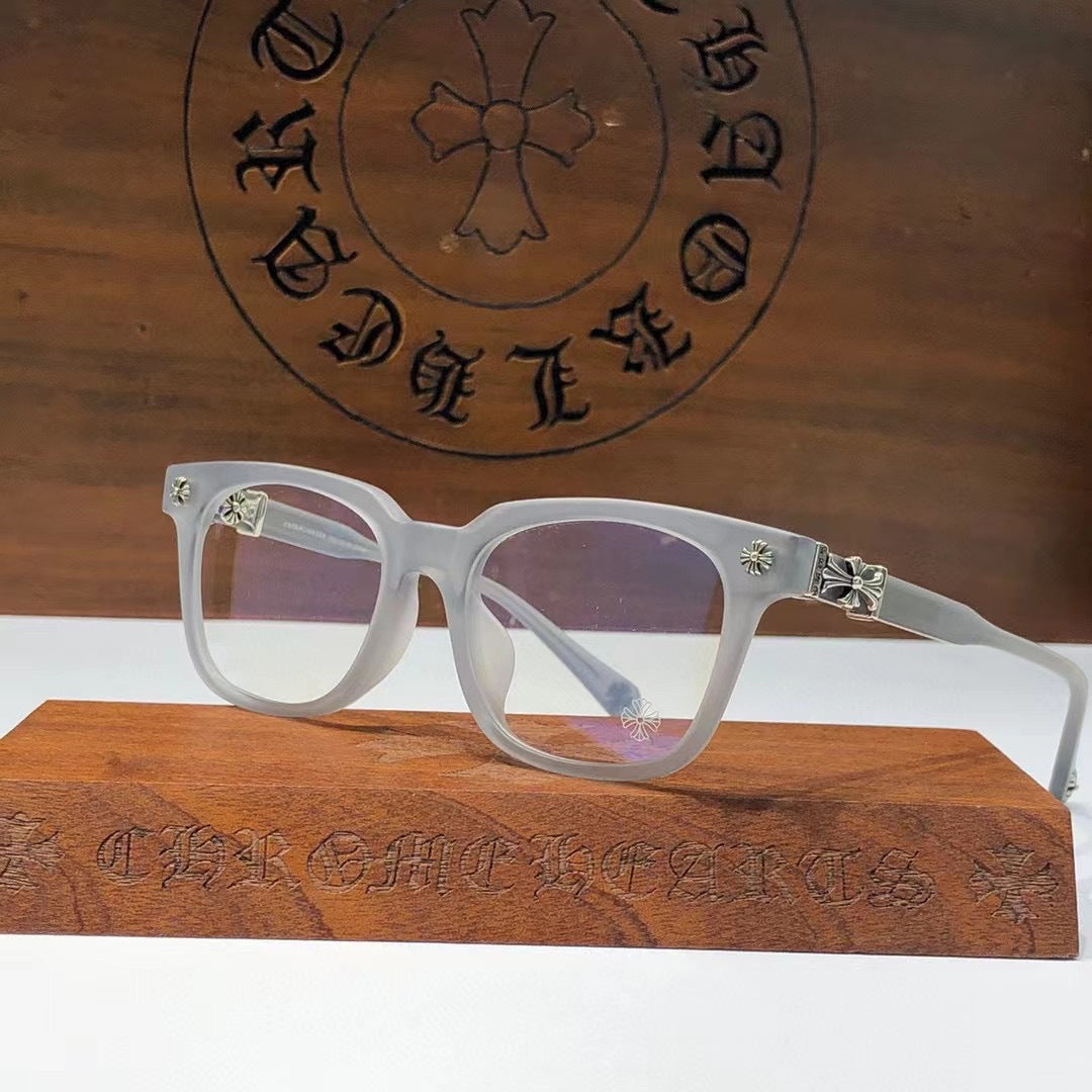 CHH Chrome Hearts Glasses Classic Large Frame Simple and Generous Retro and Luxury