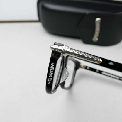 CHH Chrome Hearts Glasses Transparent Dragon Scale Design Myopia Glasses Frame