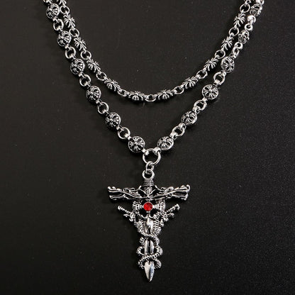 Chrome Hearts Gothic dark pendant