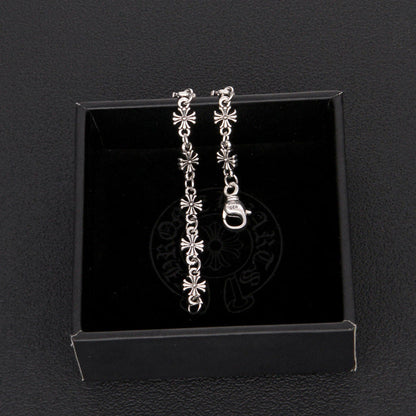 Chrome Hearts Silver Tiny E Bracelet 001