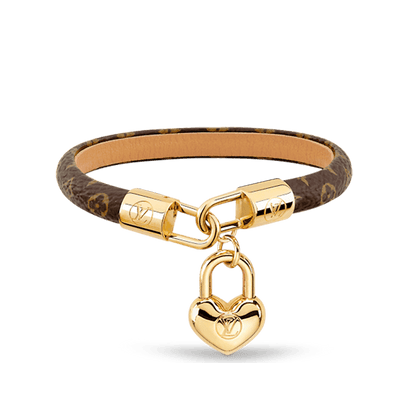 18K Louis Vuitton Crazy In Lock Charm Bracelet