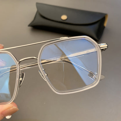 CHH Chrome Hearts Glasses Vintage Myopia Black Frame Ultra Light Glasses Frame