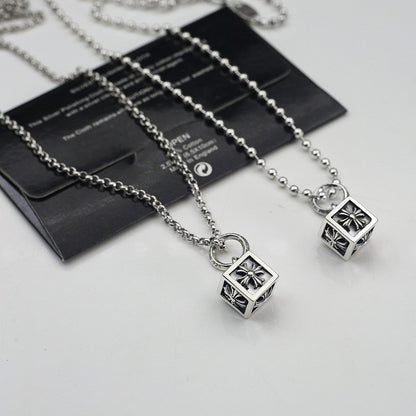 Chrome Hearts hip-hop punk dice pendant