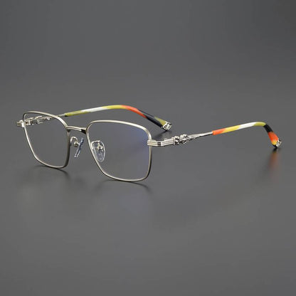 CHH Chrome Hearts Glasses Vintage Versatile Ultra Light Pure Titanium Glasses Frames