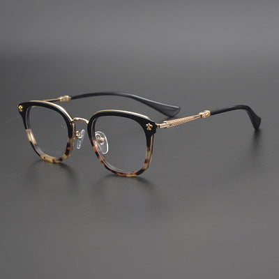 CHH Chrome Hearts Glasses Pure Titanium Square Myopia Glasses Frame