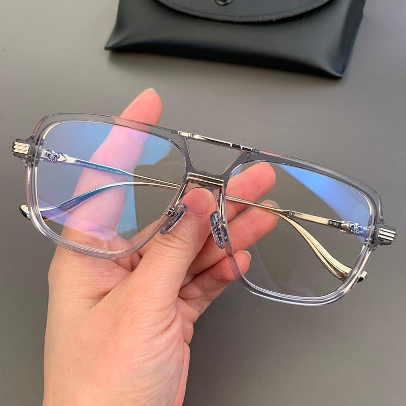 CHH Chrome Hearts Glasses Toad Mirror Plate Vintage Myopia Glasses Frame