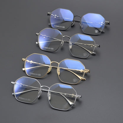 CHH Chrome Hearts Glasses Versatile Titanium Frame Ultra Light Glasses Frame