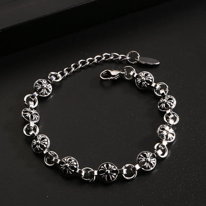 Chrome Hearts adjustable cross versatile bracelet