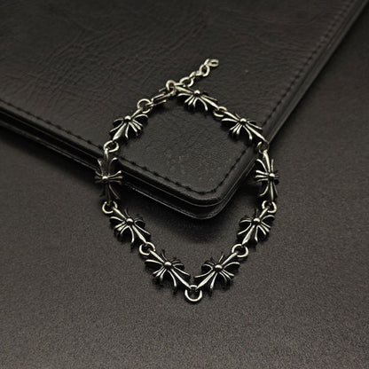 Chrome Hearts Retro Cross Flower Classic Bracelet